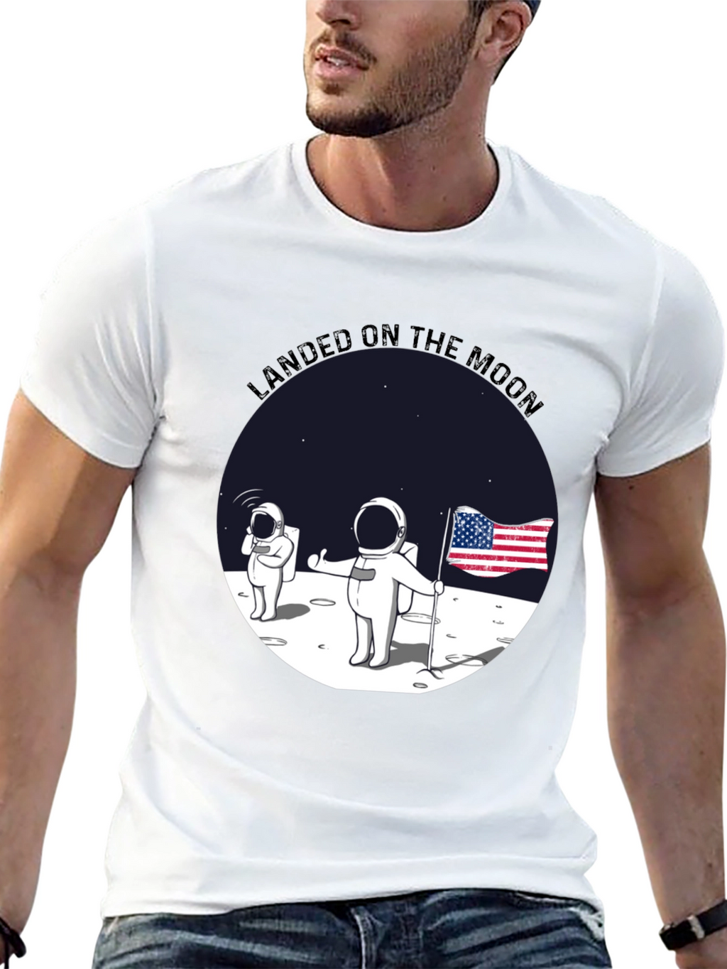 Moon Landing Graphic T-Shirt