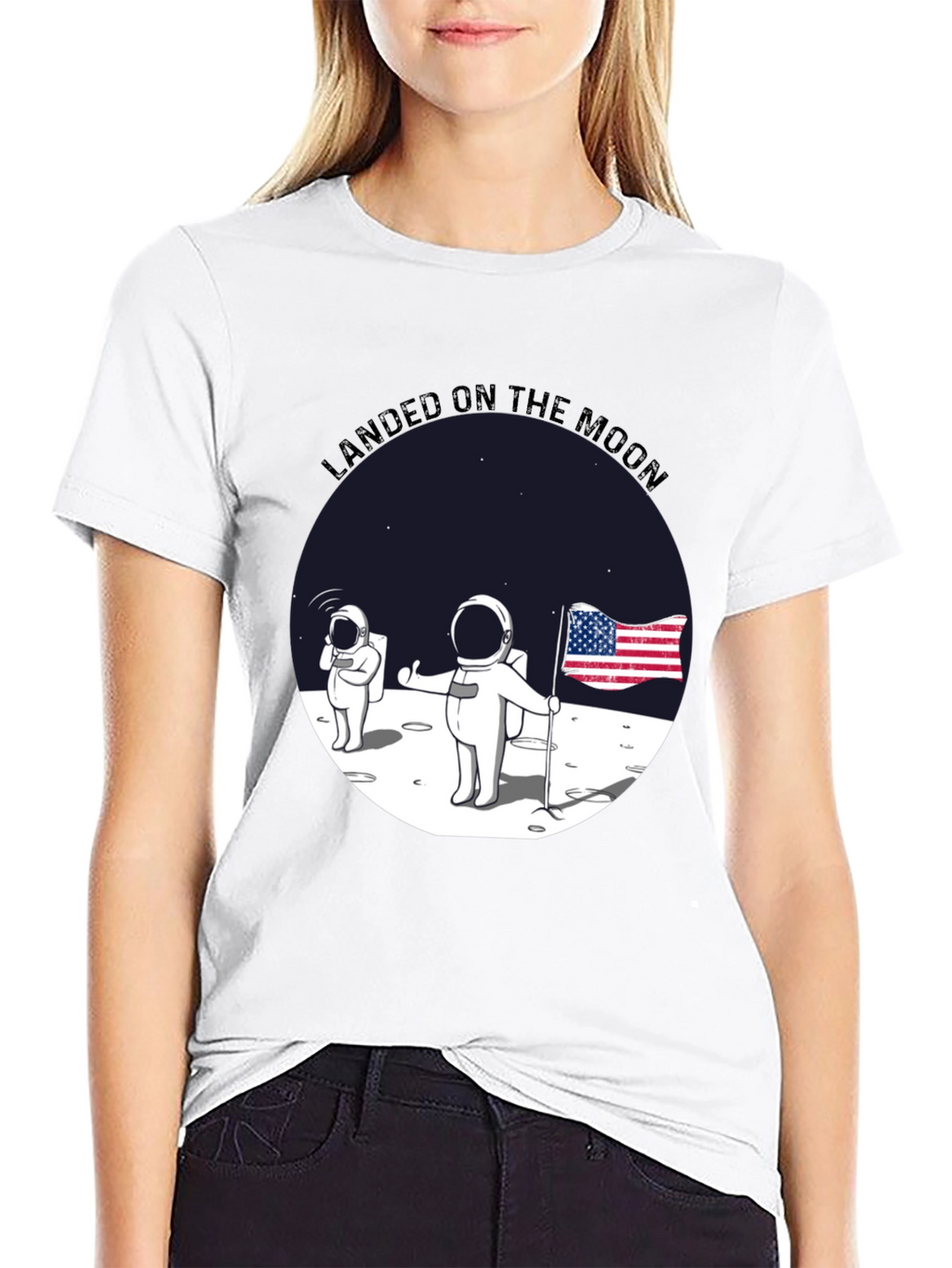 Moon Landing Graphic T-Shirt