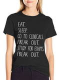 Eat Sleep Clinicals T-Shirt