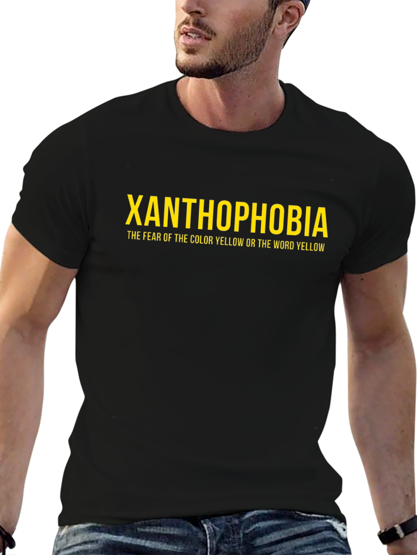 Xanthophobia T-Shirt - Fear of Yellow Tee
