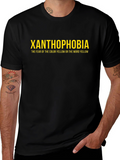 Xanthophobia T-Shirt - Fear of Yellow Tee