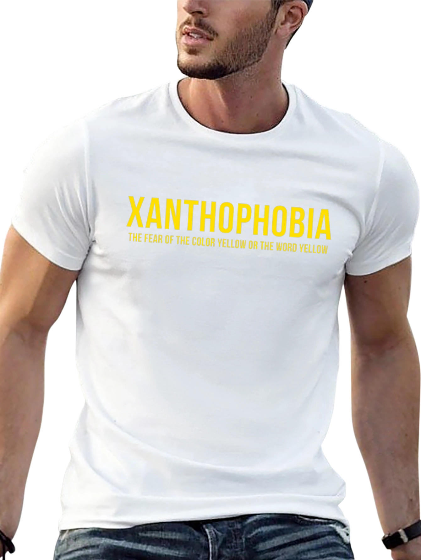 Xanthophobia T-Shirt - Fear of Yellow Tee
