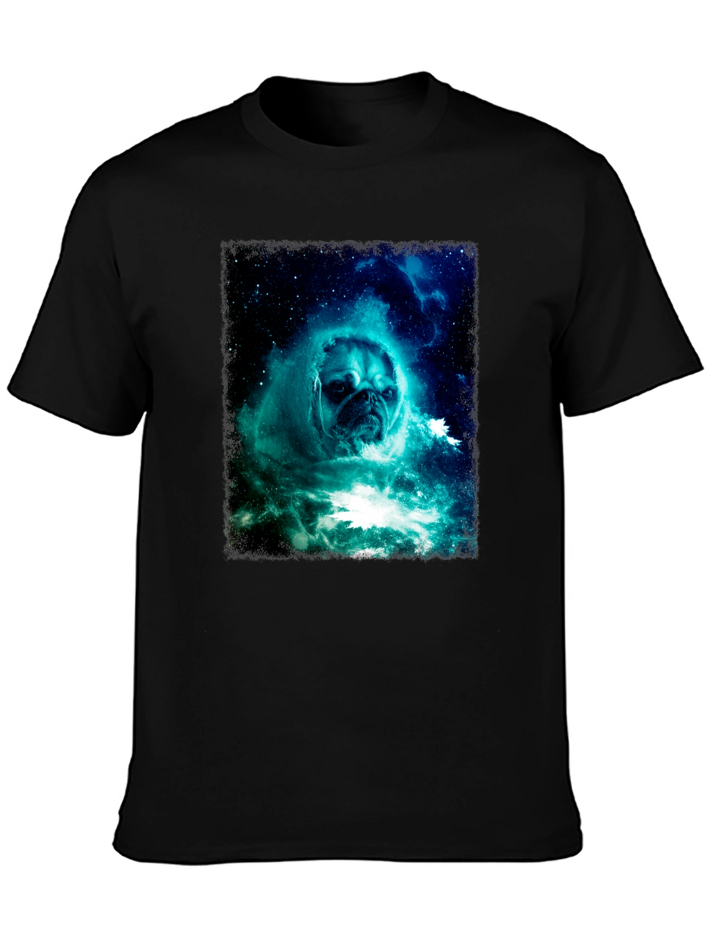 Cosmic Pug Graphic T-Shirt