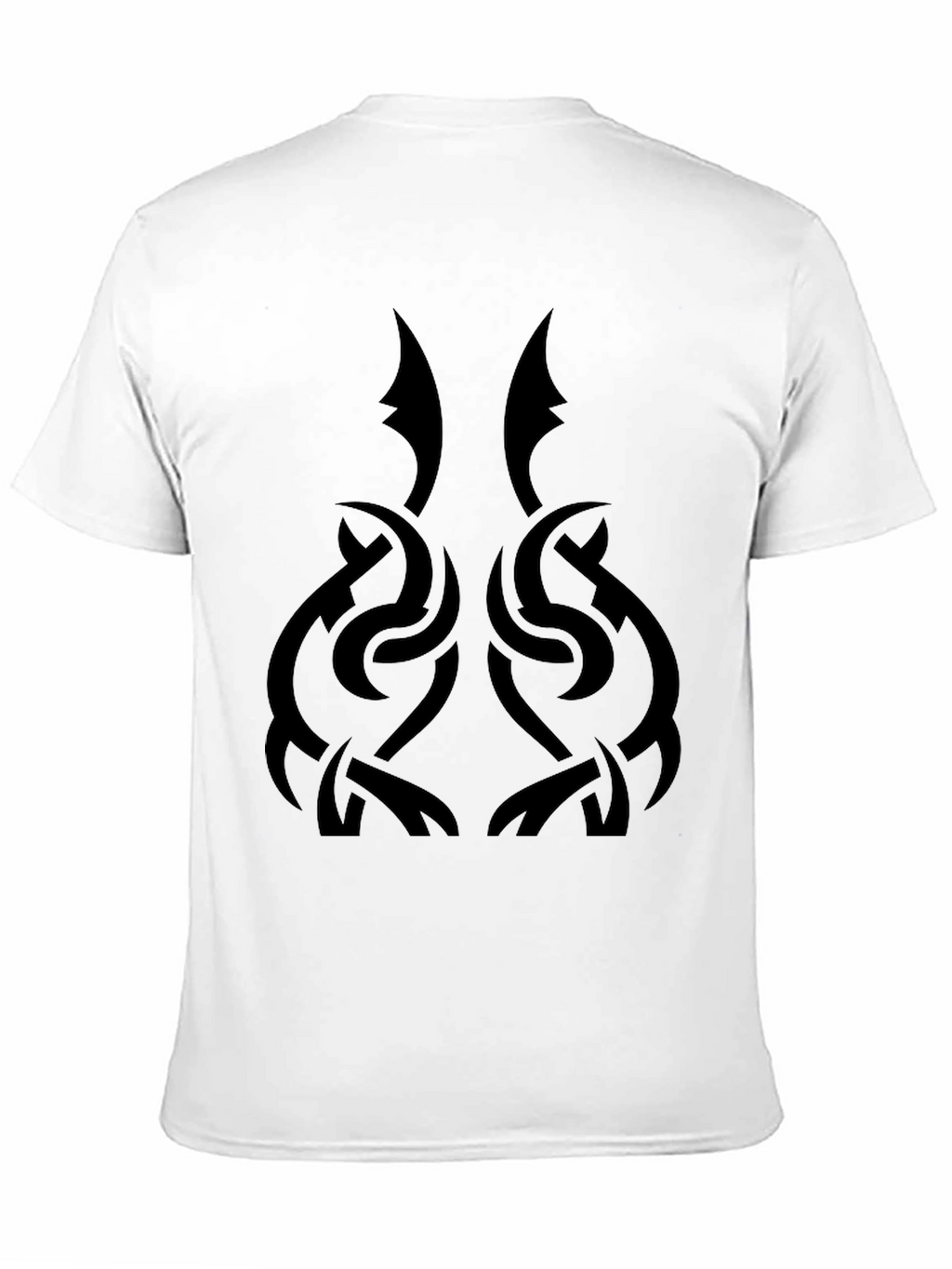 Tribal Knot Graphic Black T-Shirt