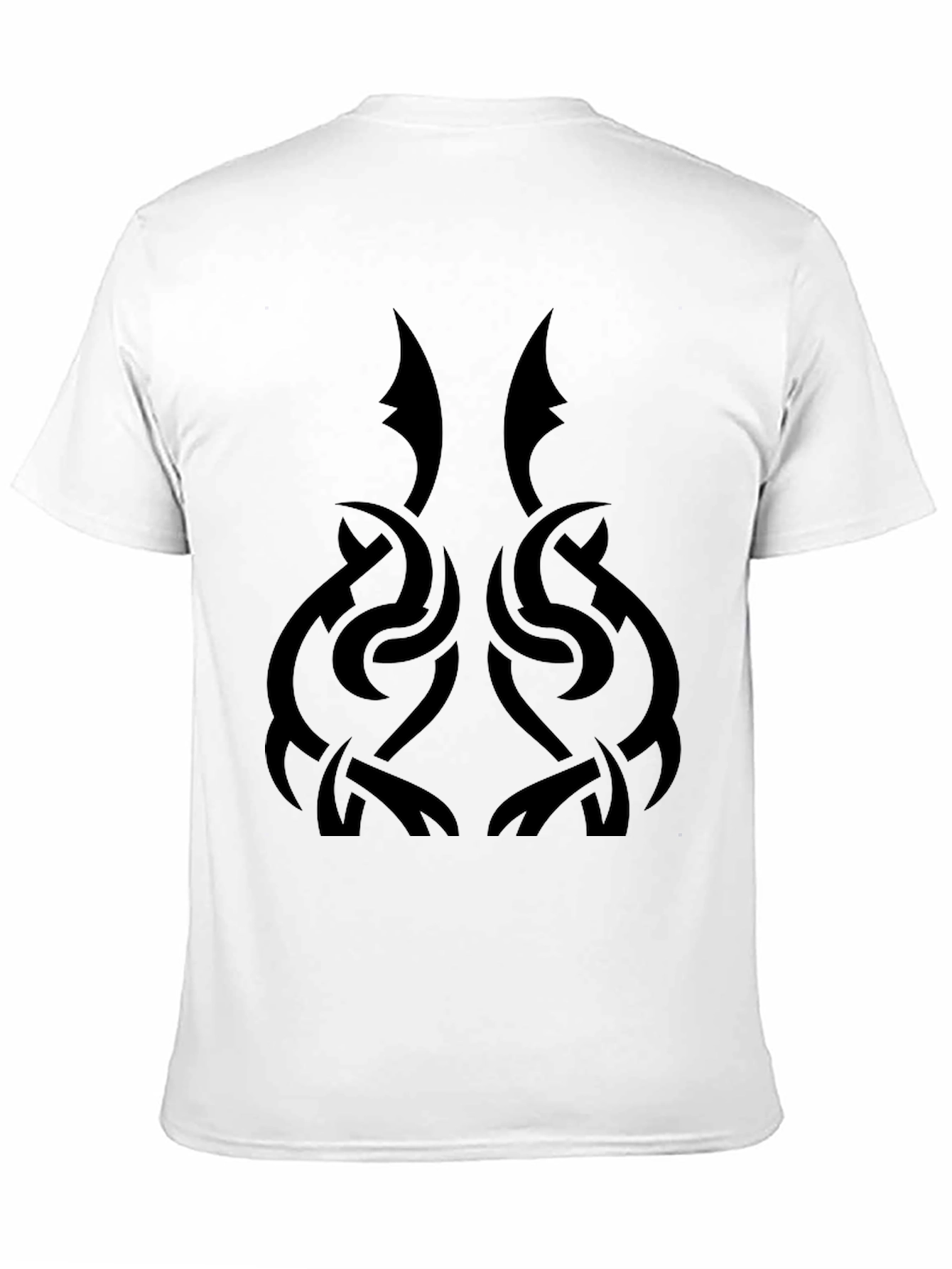 Tribal Knot Graphic Black T-Shirt