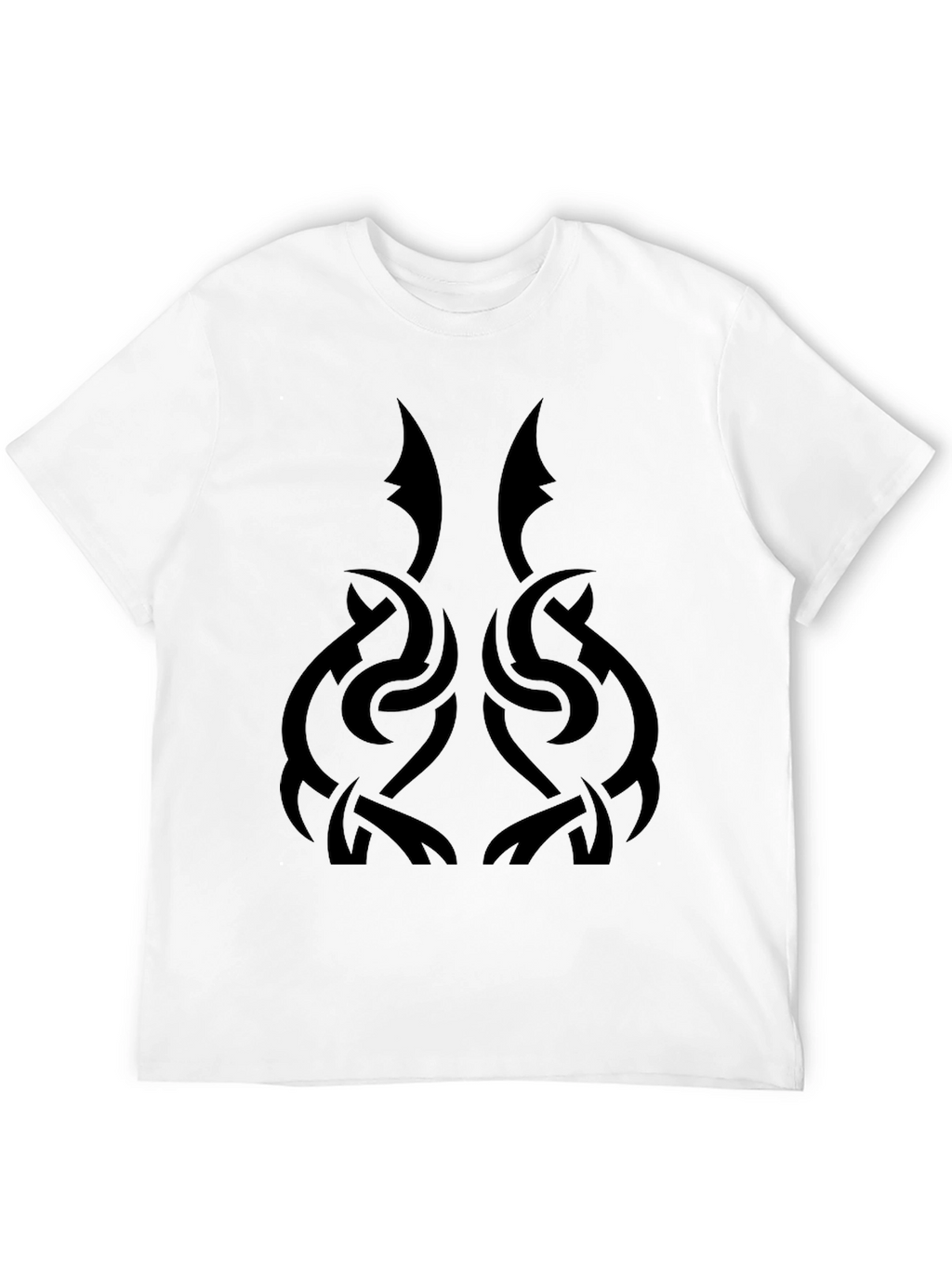 Tribal Knot Graphic Black T-Shirt
