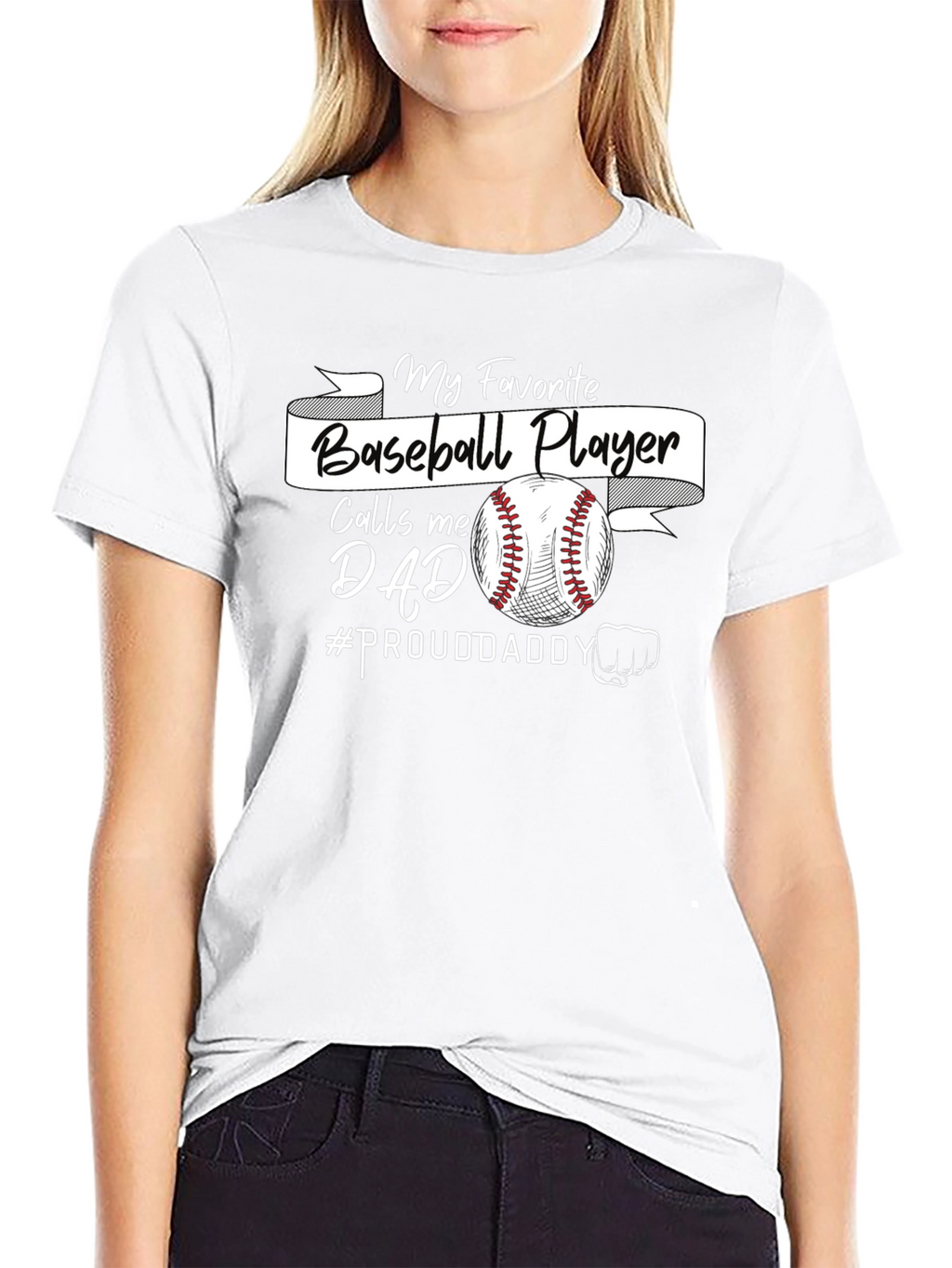 My Favorite Baseball Player Calls Me Dad T-Shirt