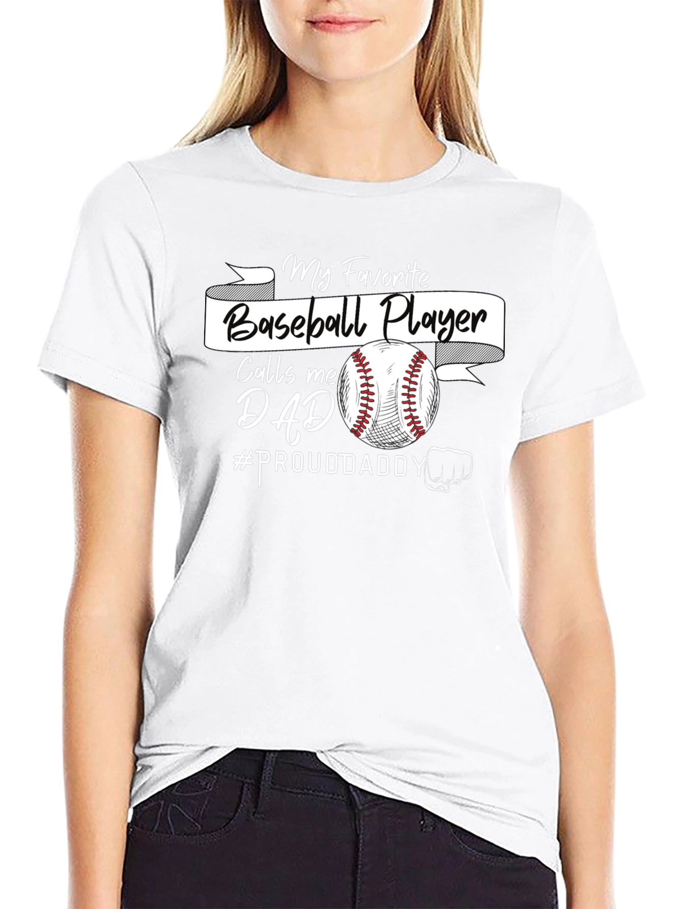 My Favorite Baseball Player Calls Me Dad T-Shirt