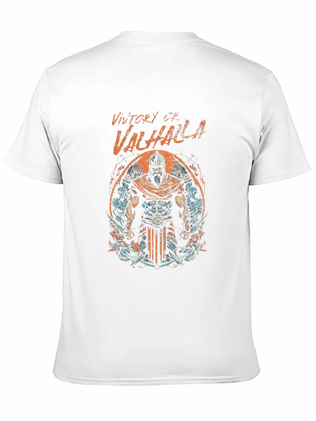 Victory of Valhalla Graphic Tee - Black