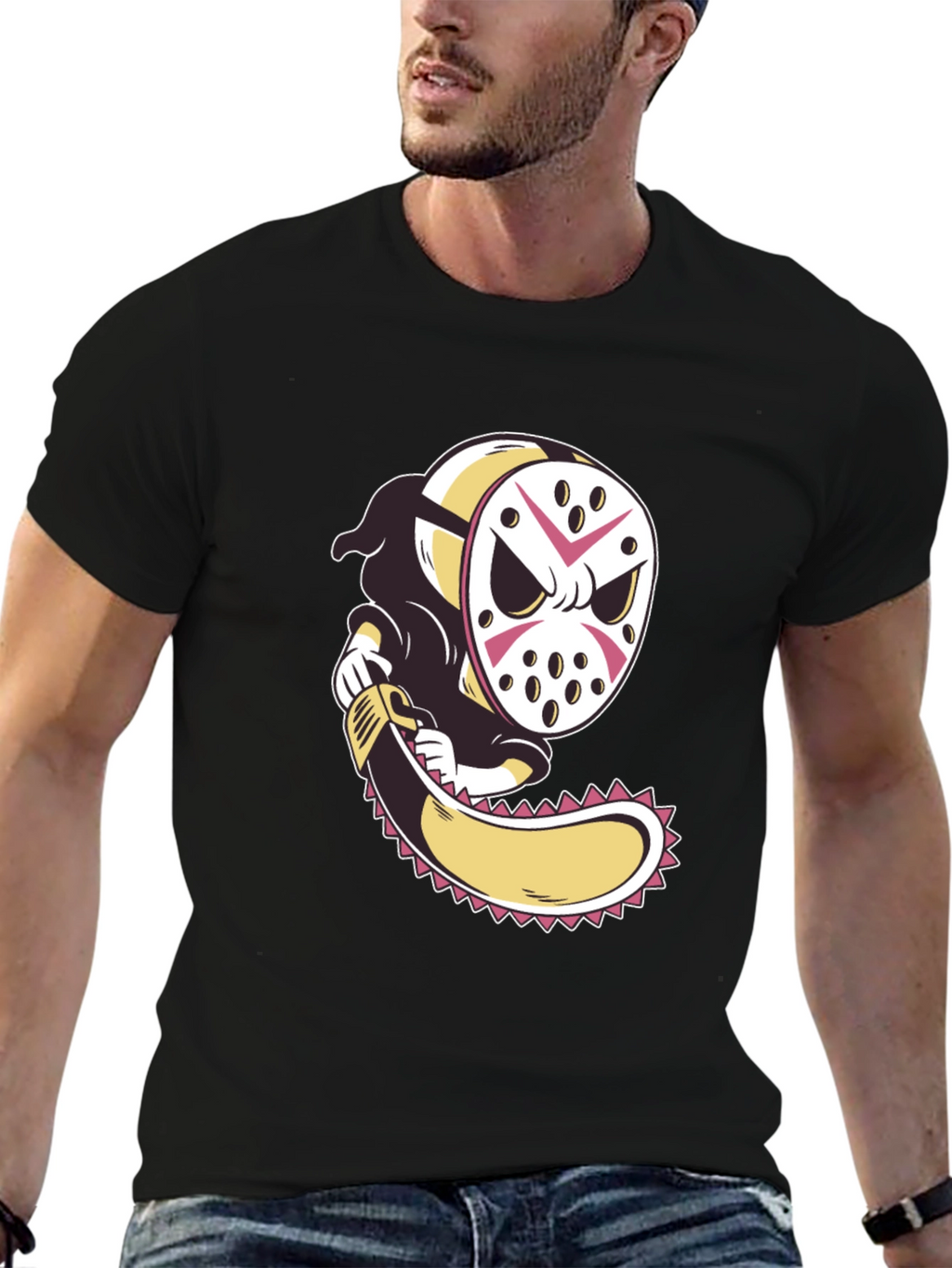 Jason Voorhees Cartoon T-Shirt