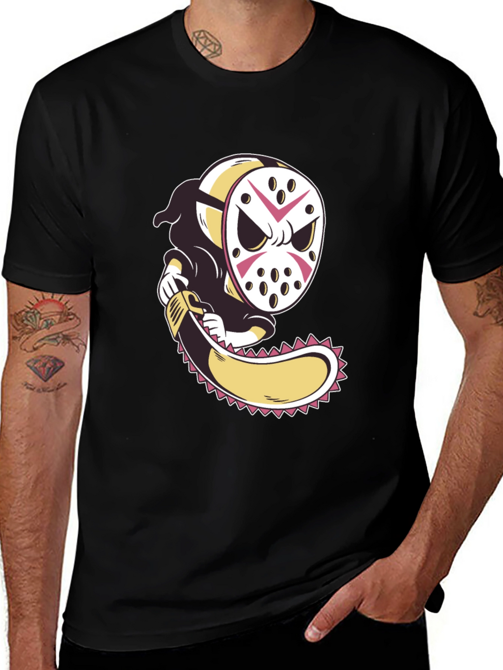 Jason Voorhees Cartoon T-Shirt