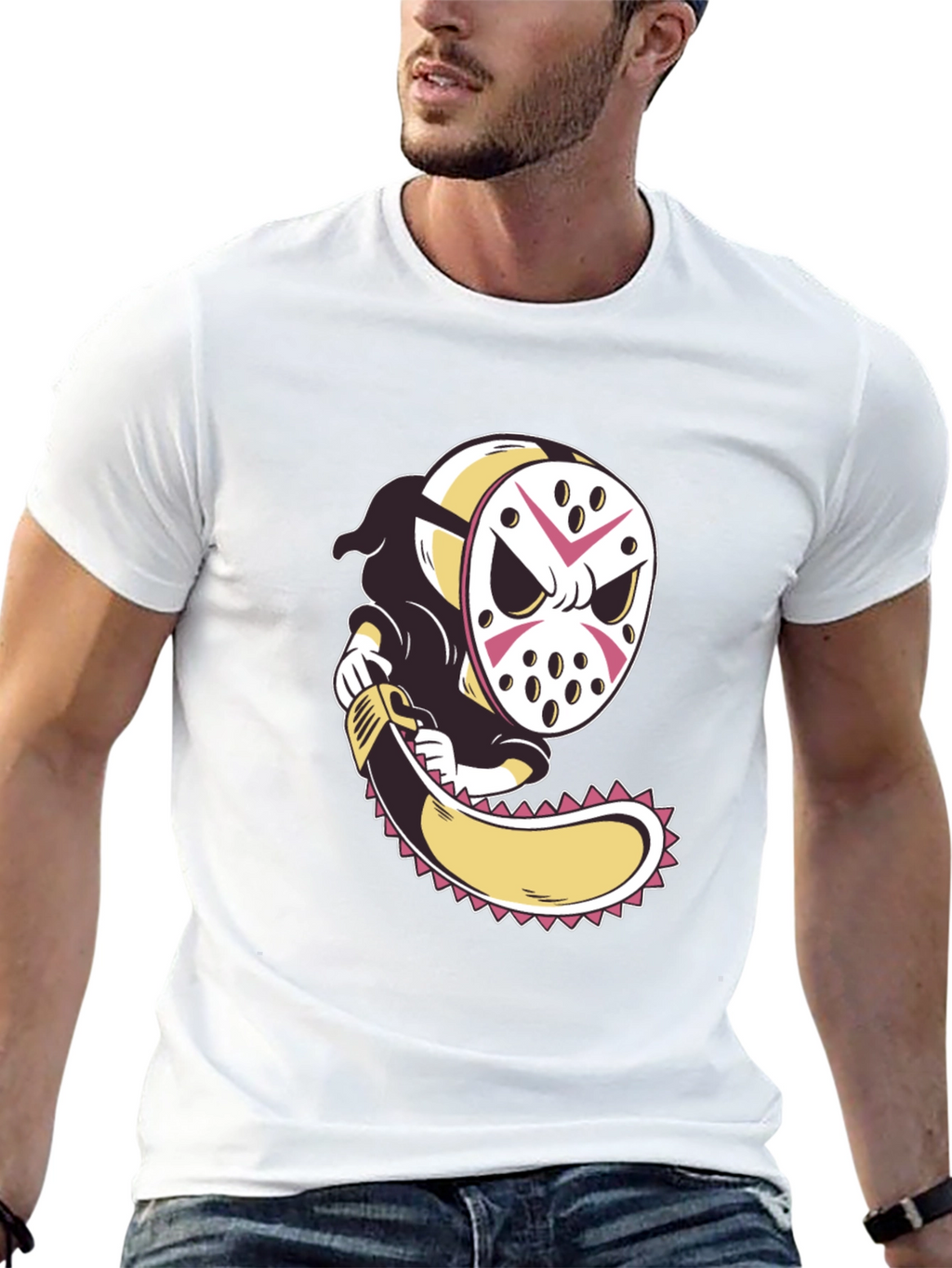 Jason Voorhees Cartoon T-Shirt