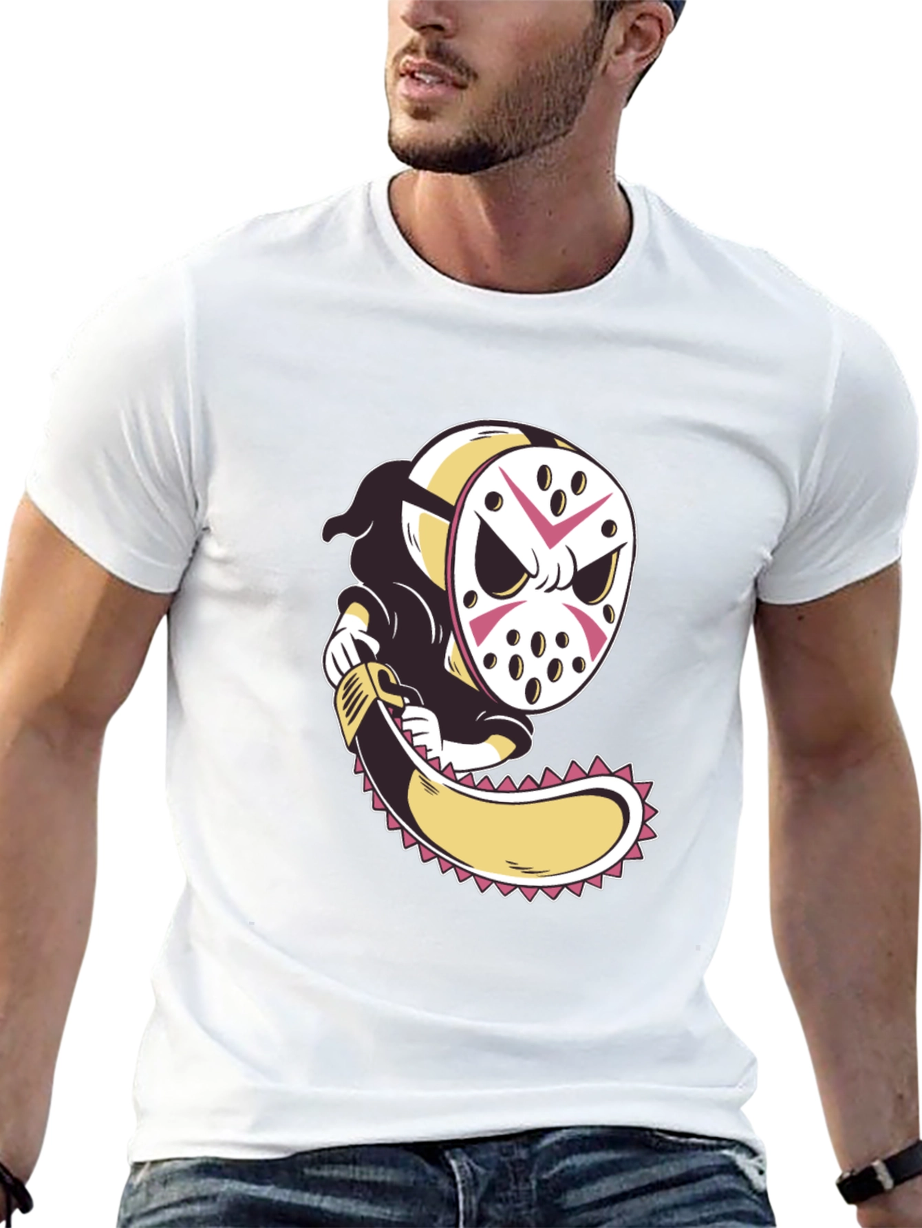 Jason Voorhees Cartoon T-Shirt