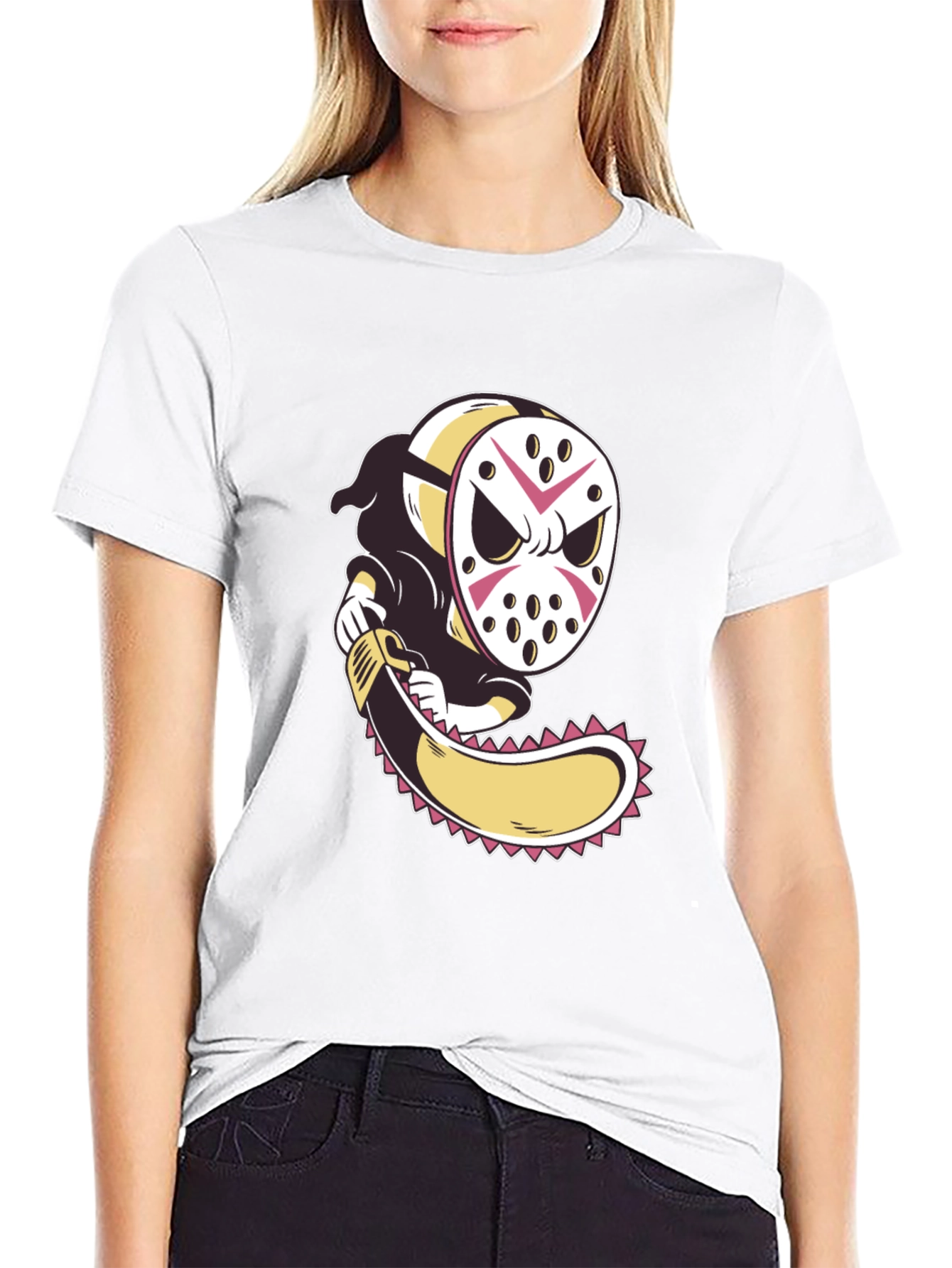 Jason Voorhees Cartoon T-Shirt