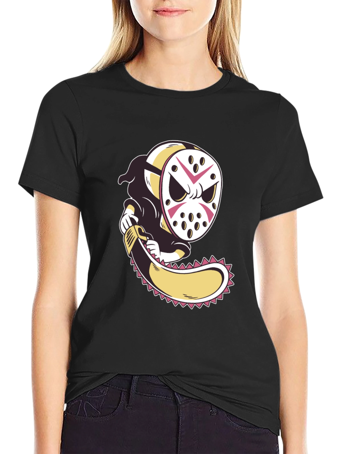 Jason Voorhees Cartoon T-Shirt