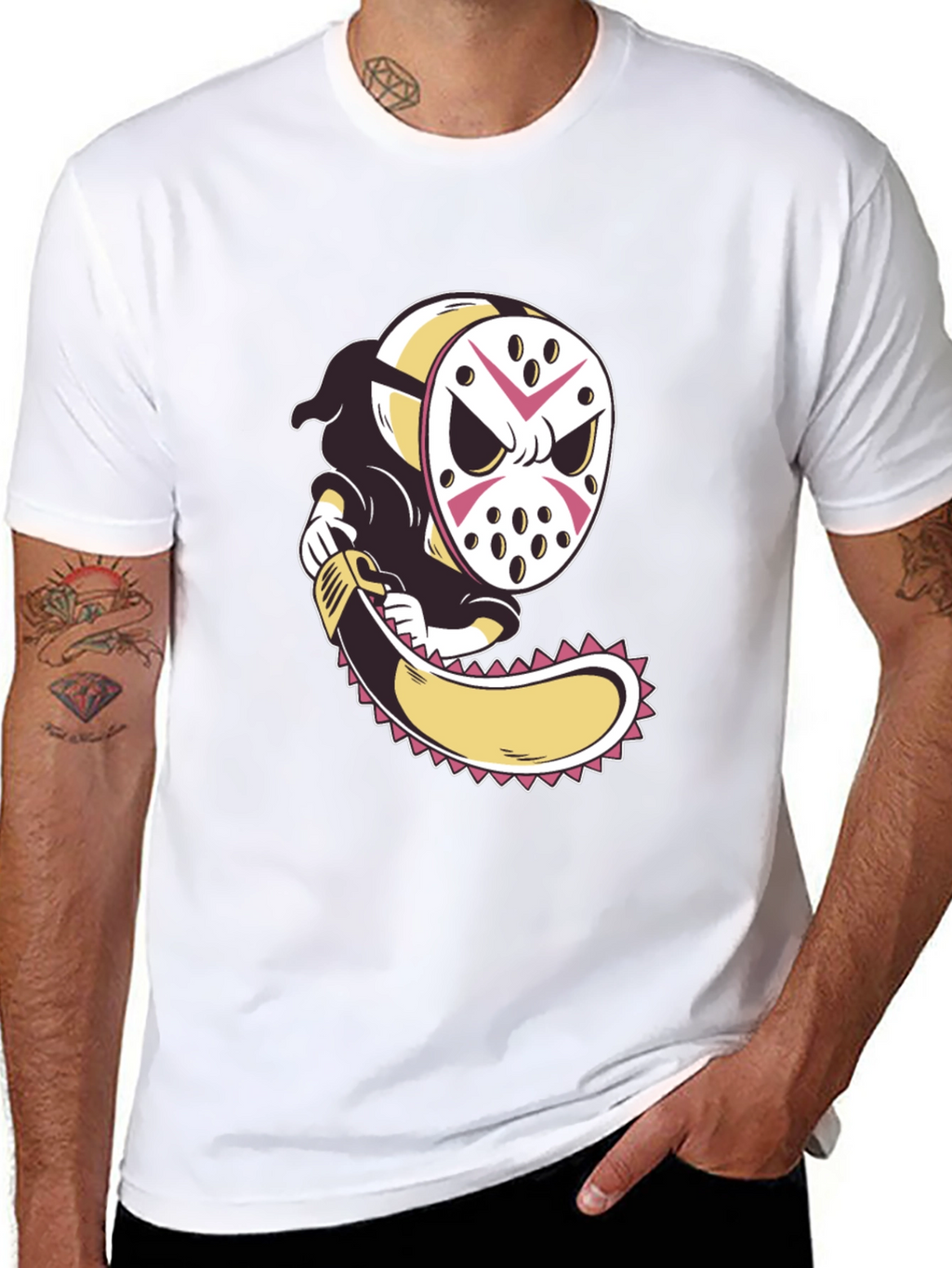 Jason Voorhees Cartoon T-Shirt