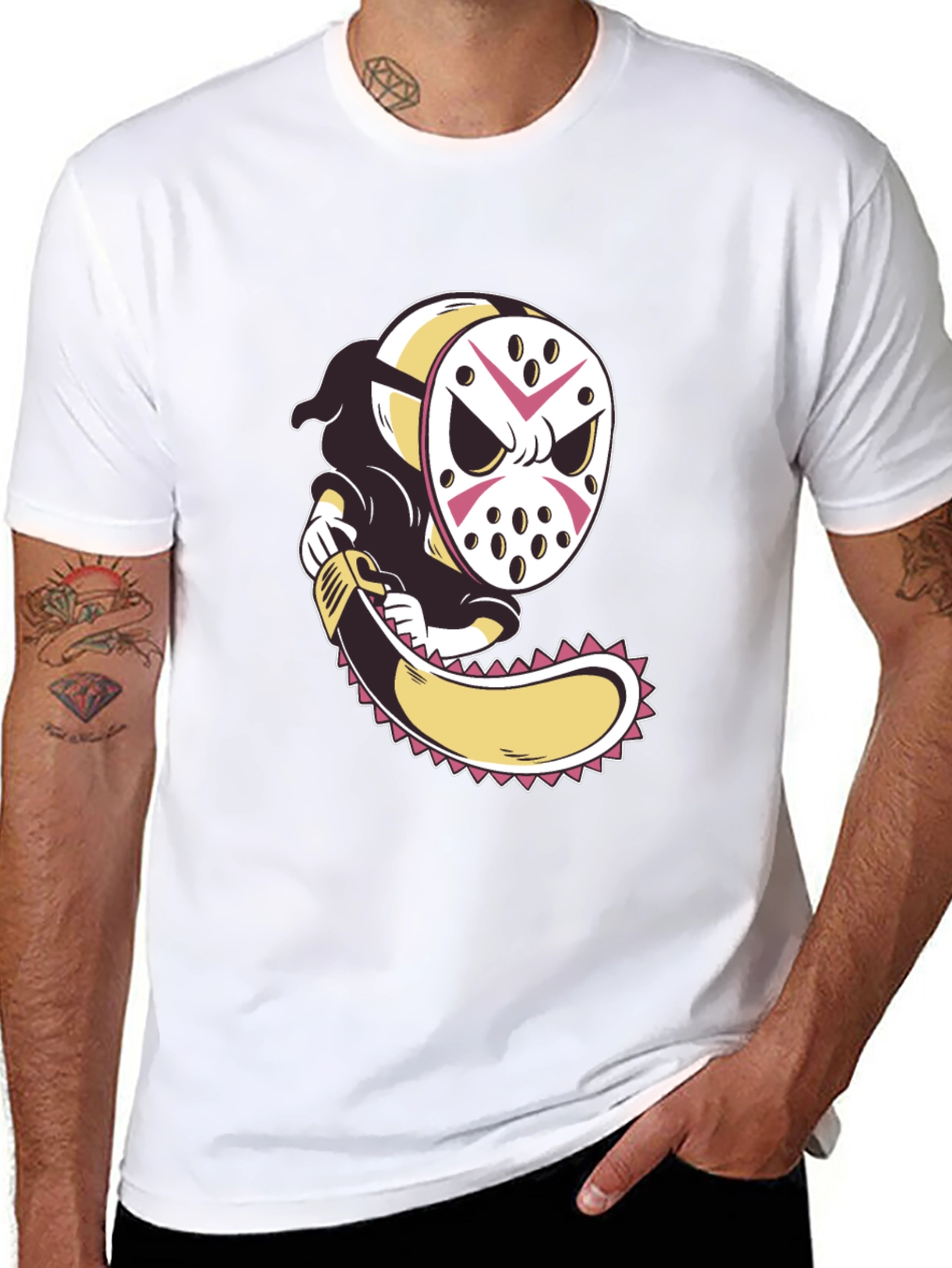 Jason Voorhees Cartoon T-Shirt