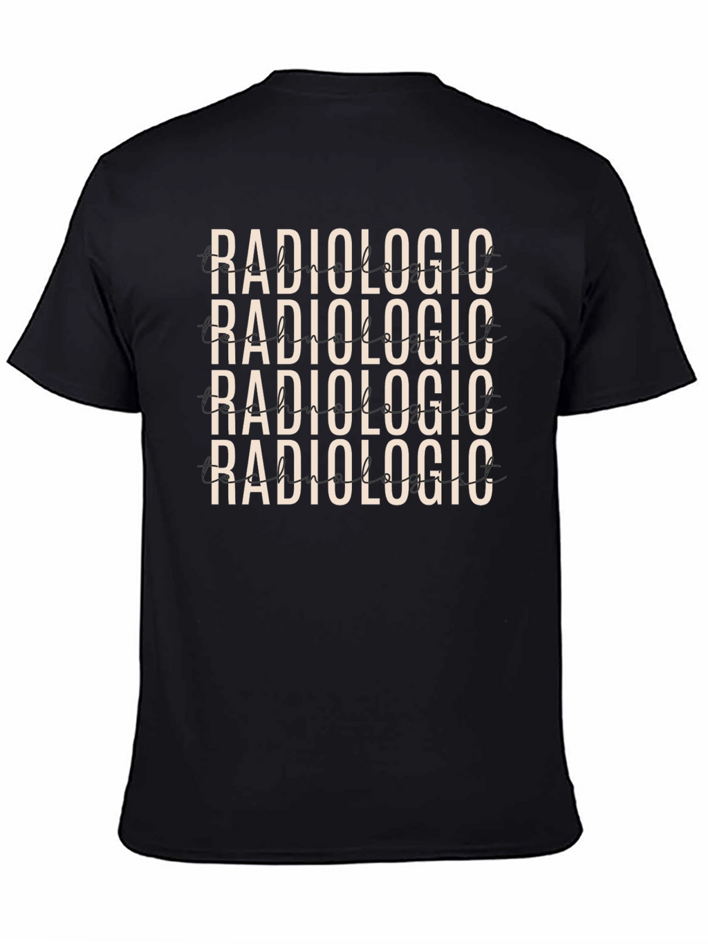 Radiologic T-Shirt - Black Graphic Tee