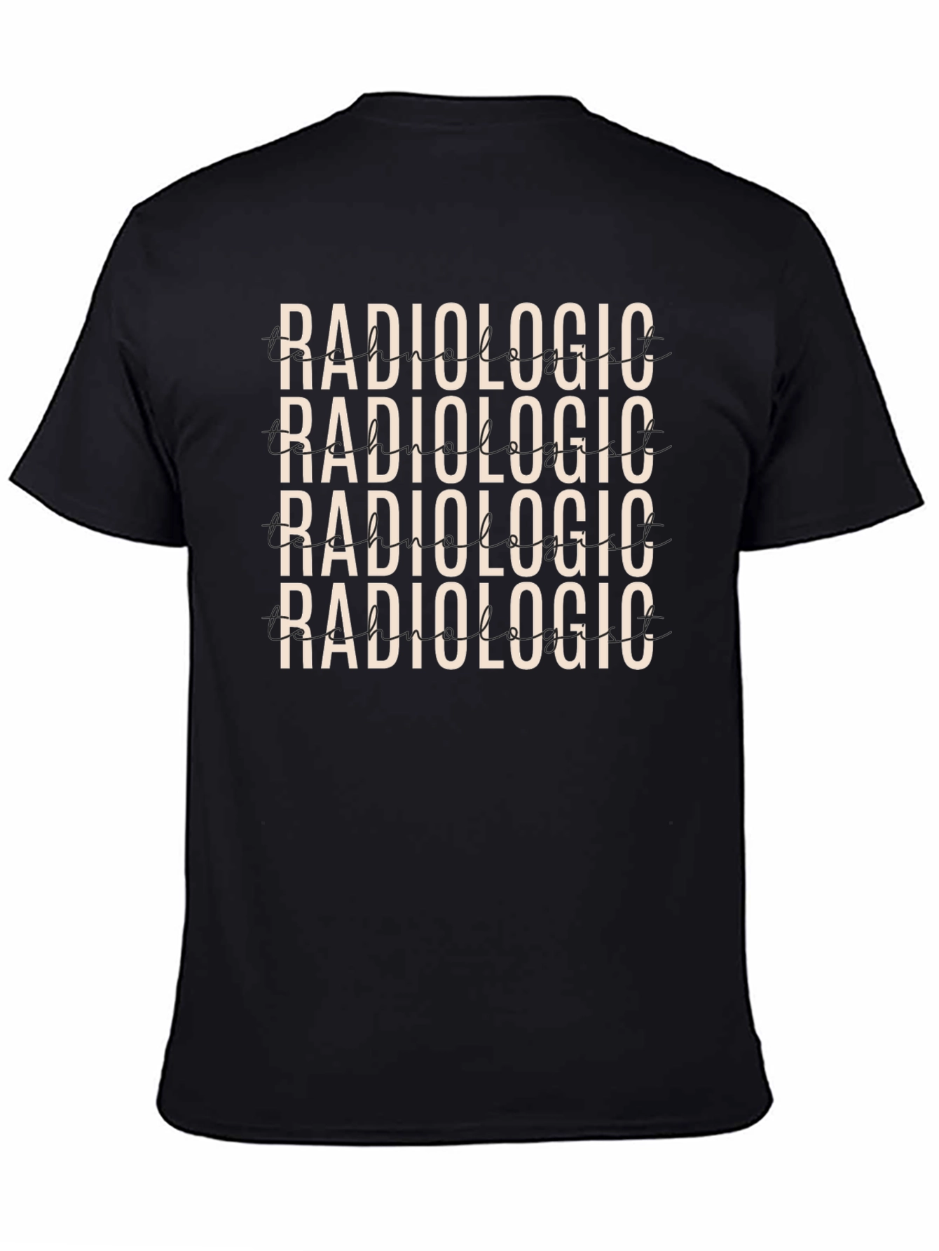 Radiologic T-Shirt - Black Graphic Tee
