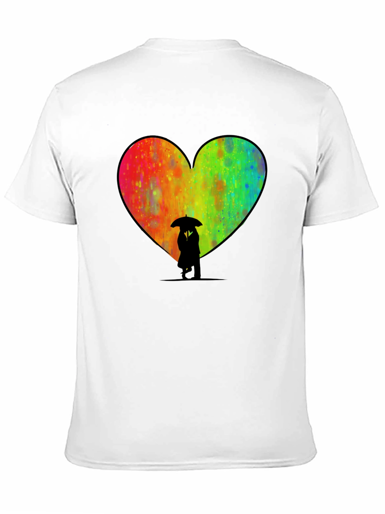 Heart Umbrella Graphic Tee