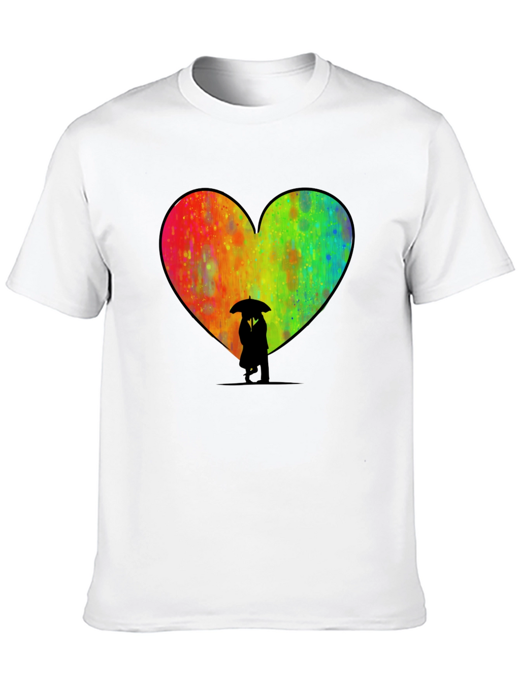 Heart Umbrella Graphic Tee