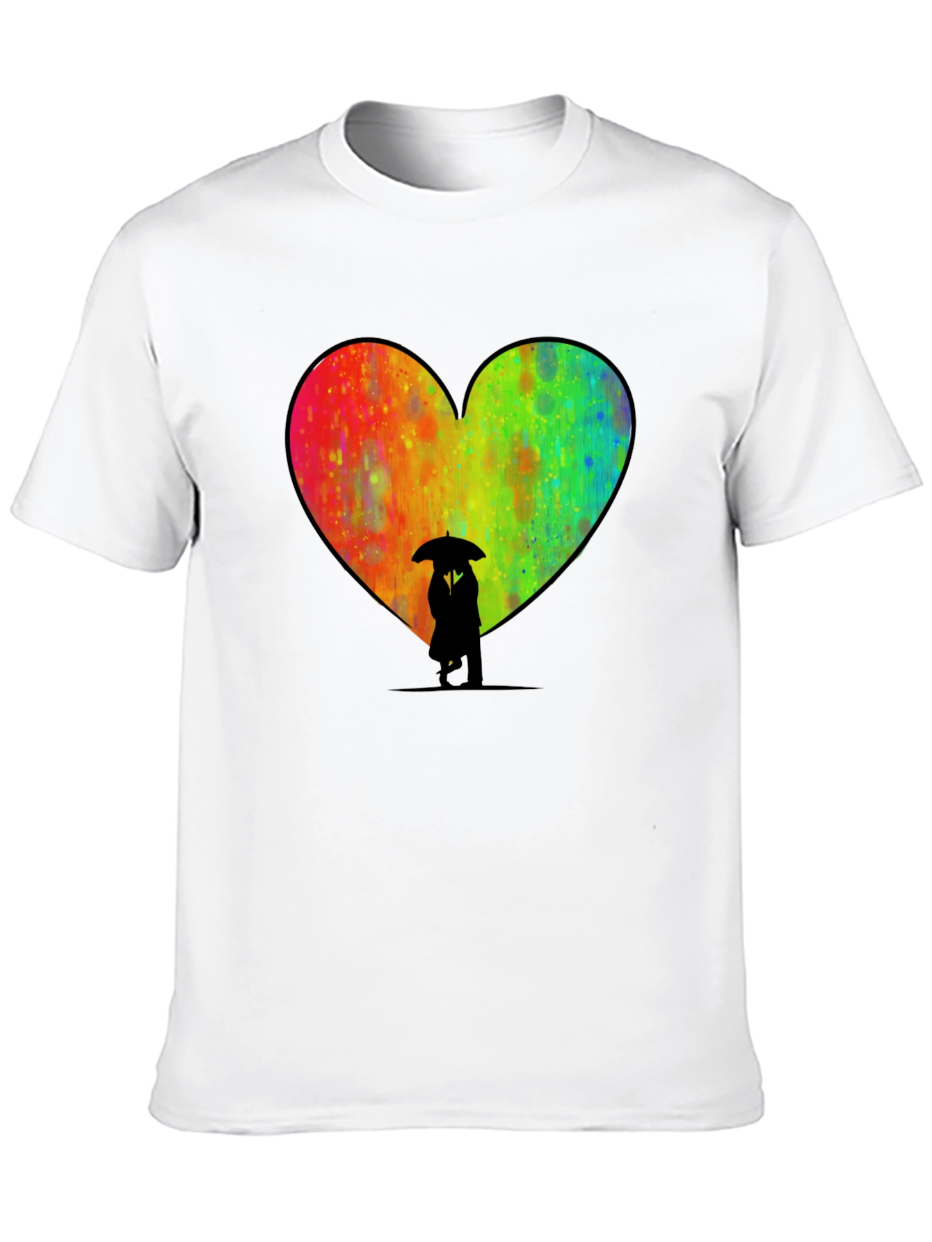 Heart Umbrella Graphic Tee