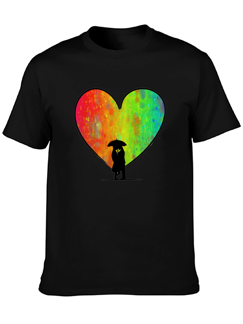 Heart Umbrella Graphic Tee