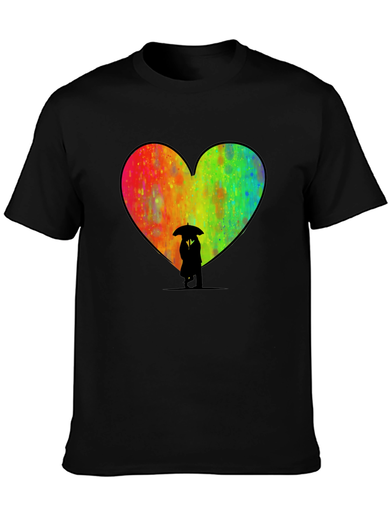 Heart Umbrella Graphic Tee
