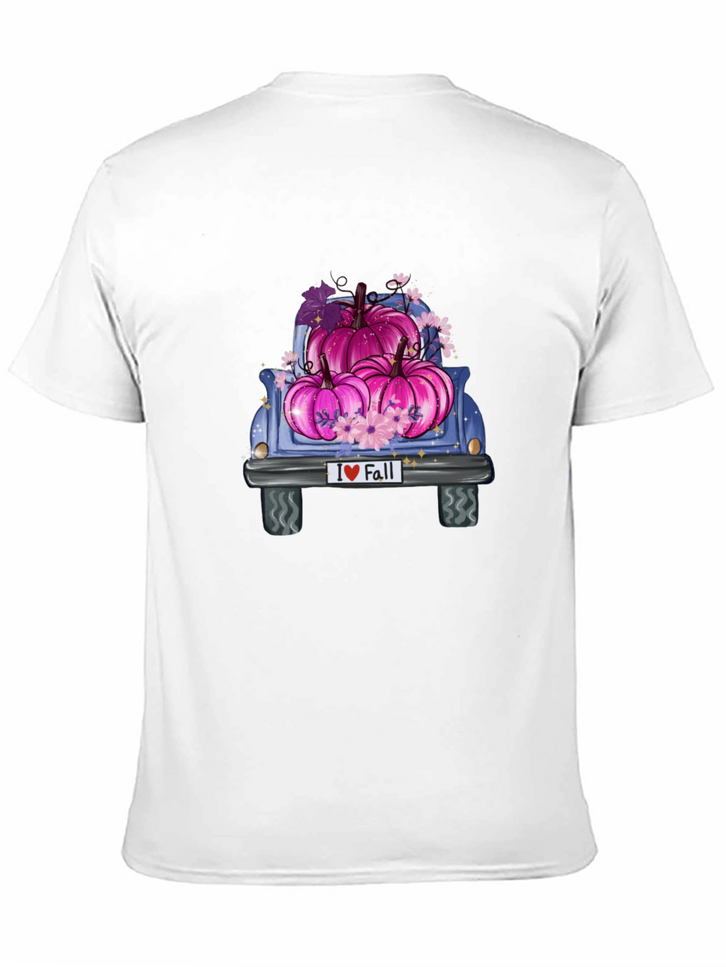 I Love Fall Pumpkin Truck Graphic Tee