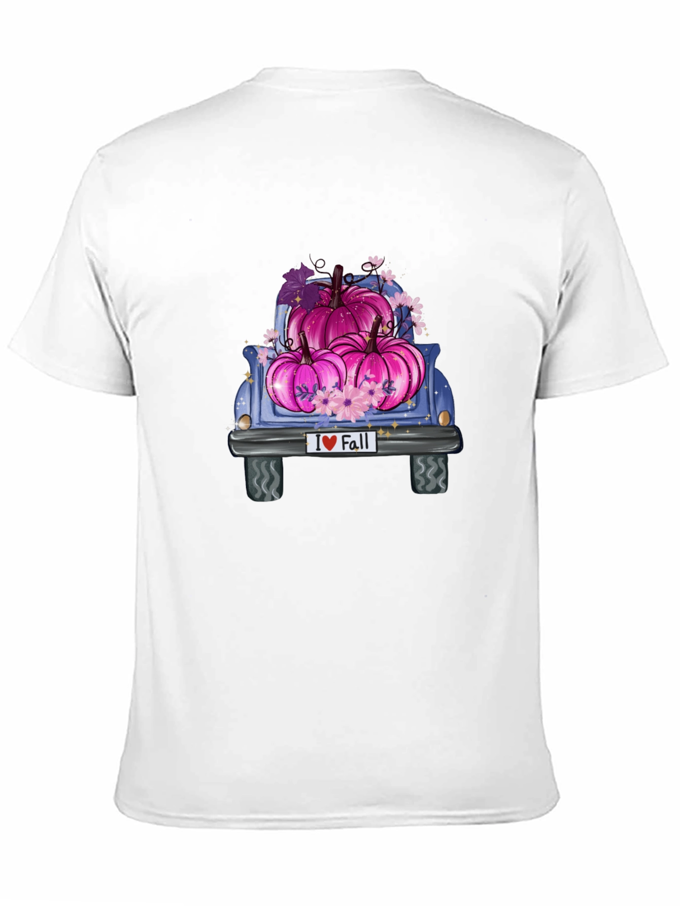 I Love Fall Pumpkin Truck Graphic Tee