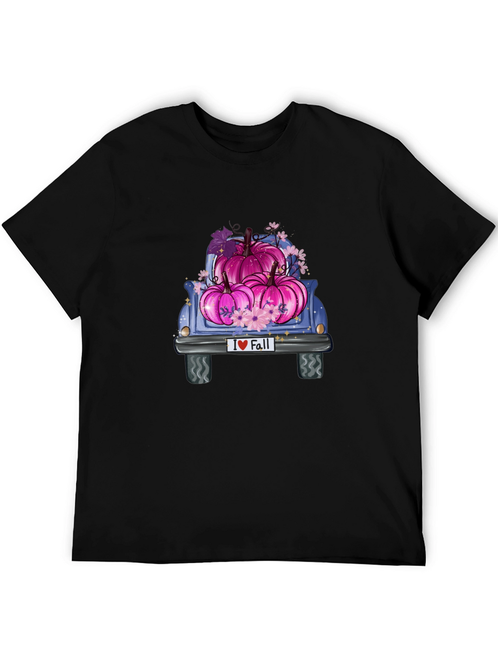 I Love Fall Pumpkin Truck Graphic Tee