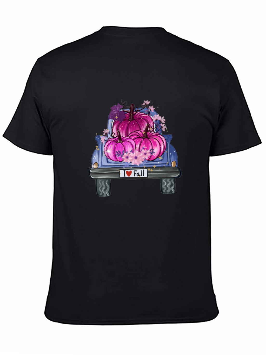 I Love Fall Pumpkin Truck Graphic Tee