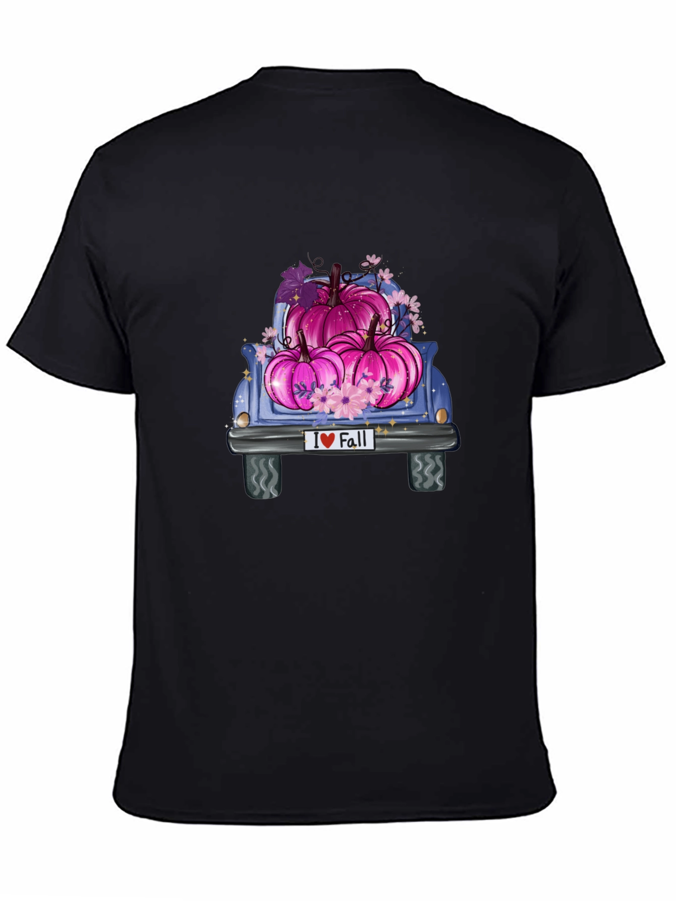 I Love Fall Pumpkin Truck Graphic Tee