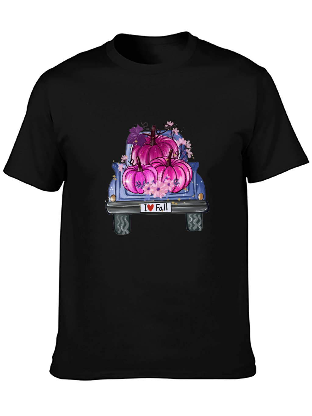 I Love Fall Pumpkin Truck Graphic Tee