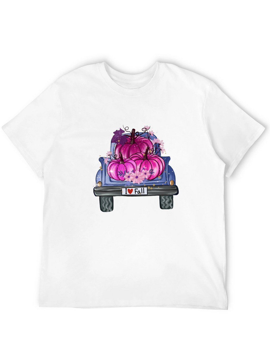 I Love Fall Pumpkin Truck Graphic Tee