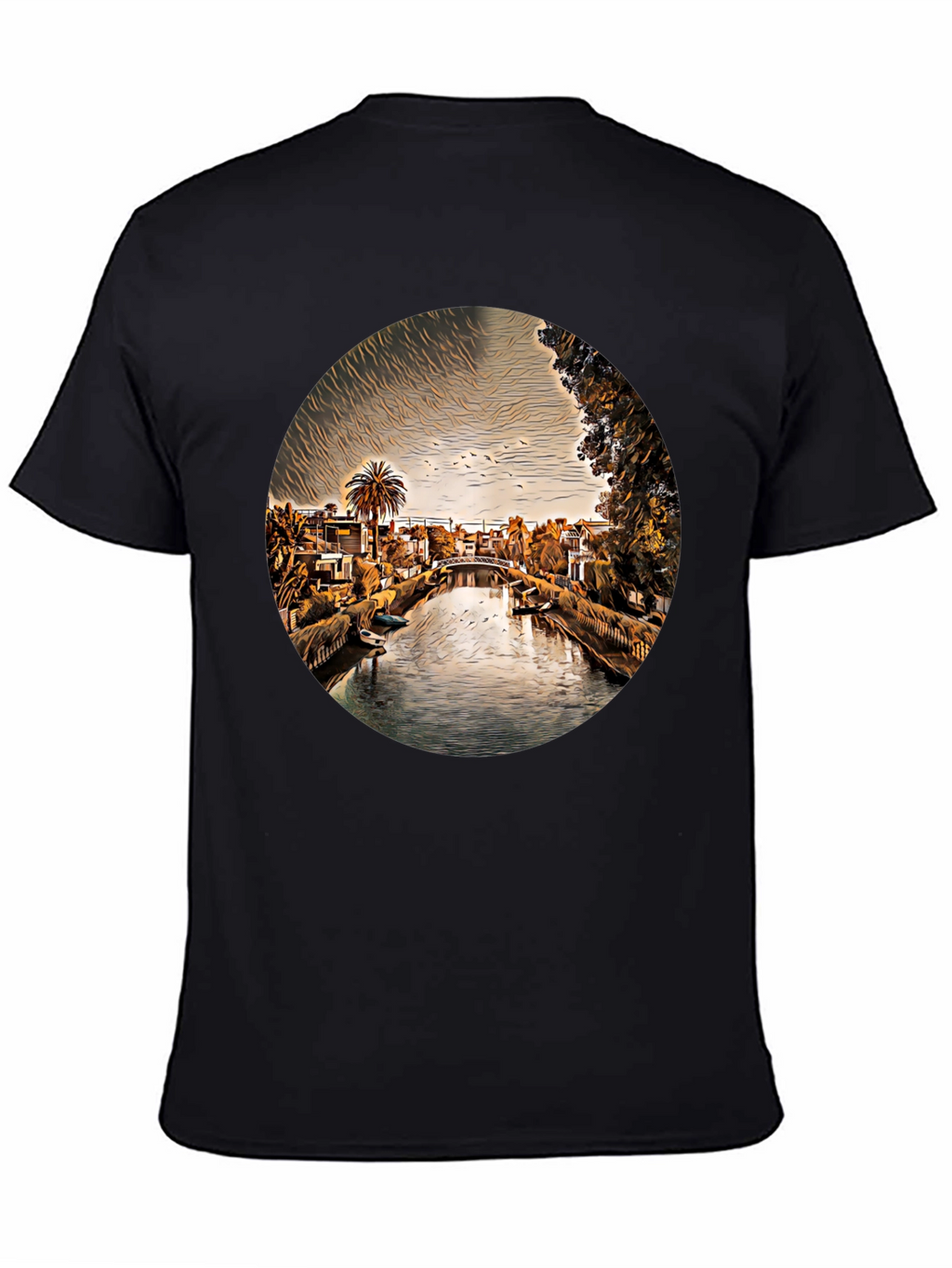 Venice Canal T-Shirt - Unique Graphic Tee