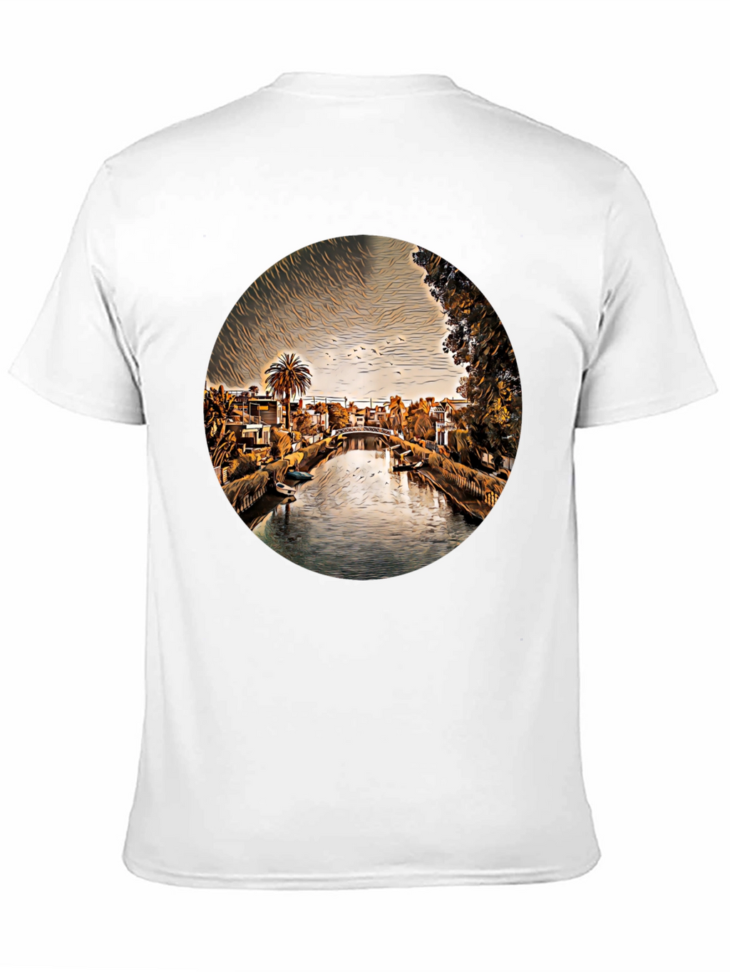 Venice Canal T-Shirt - Unique Graphic Tee