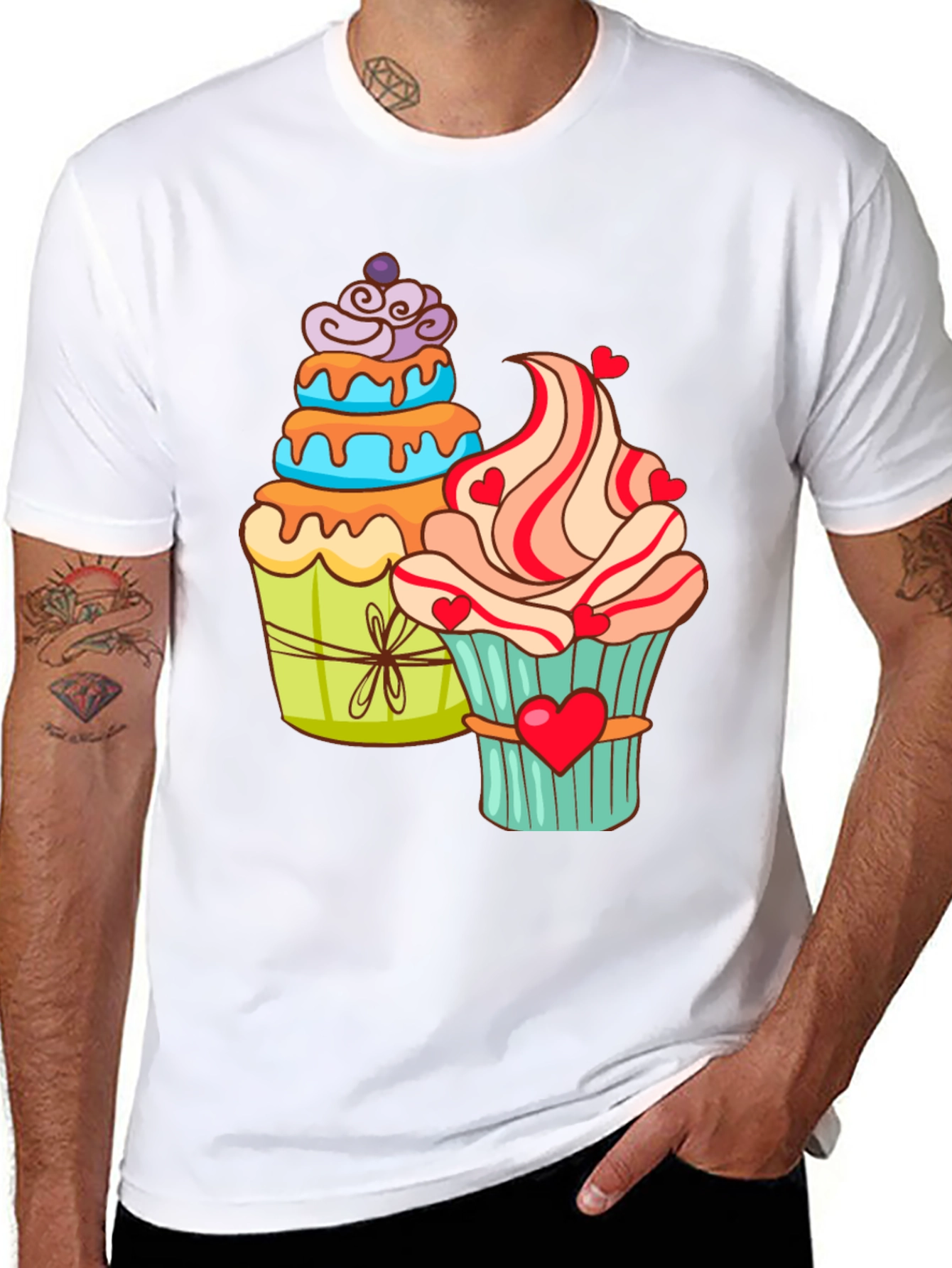 Sweet Treat T-Shirt: Cupcake Design