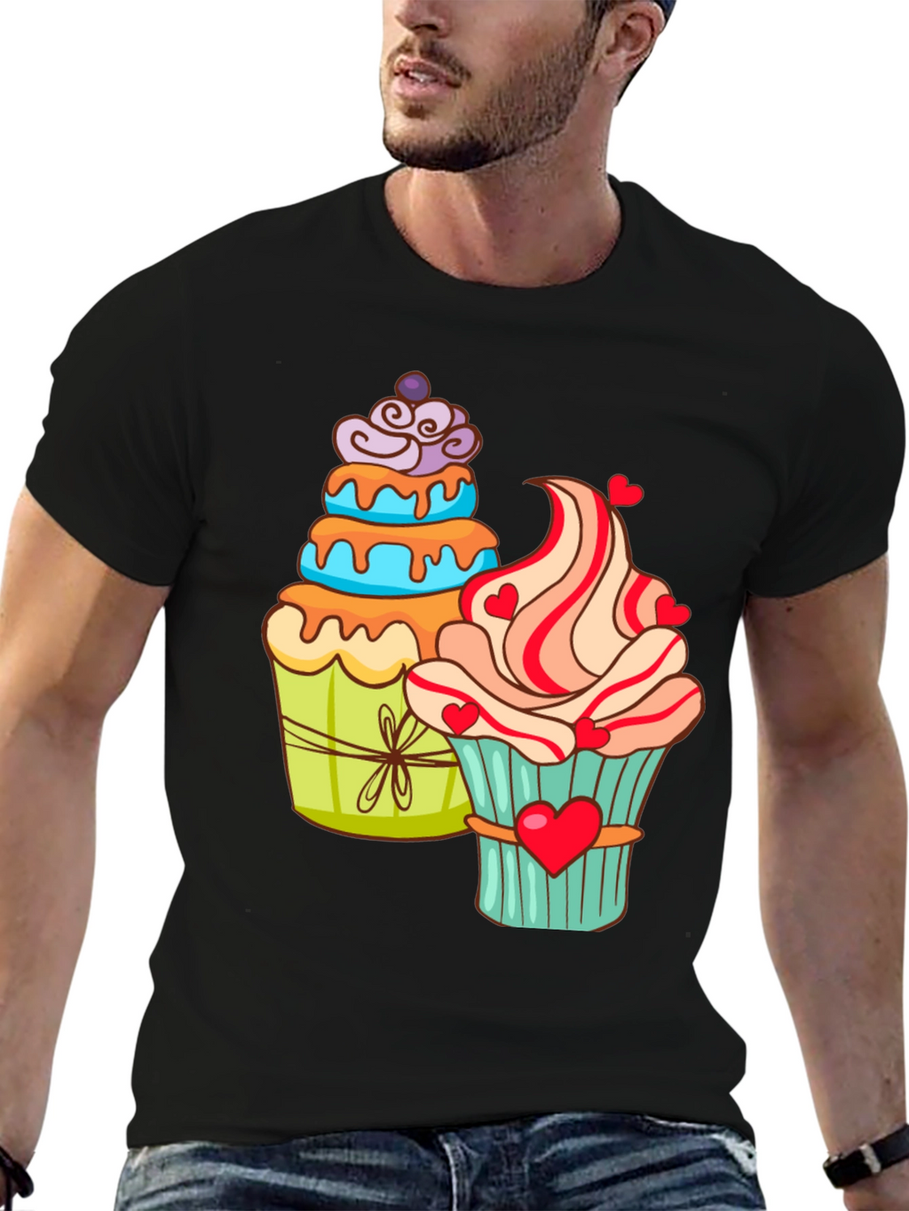 Sweet Treat T-Shirt: Cupcake Design