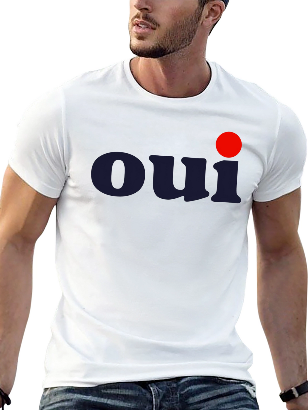 Oui T-Shirt - Mens Graphic Tee