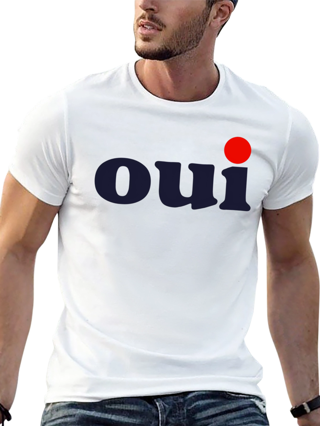 Oui T-Shirt - Mens Graphic Tee