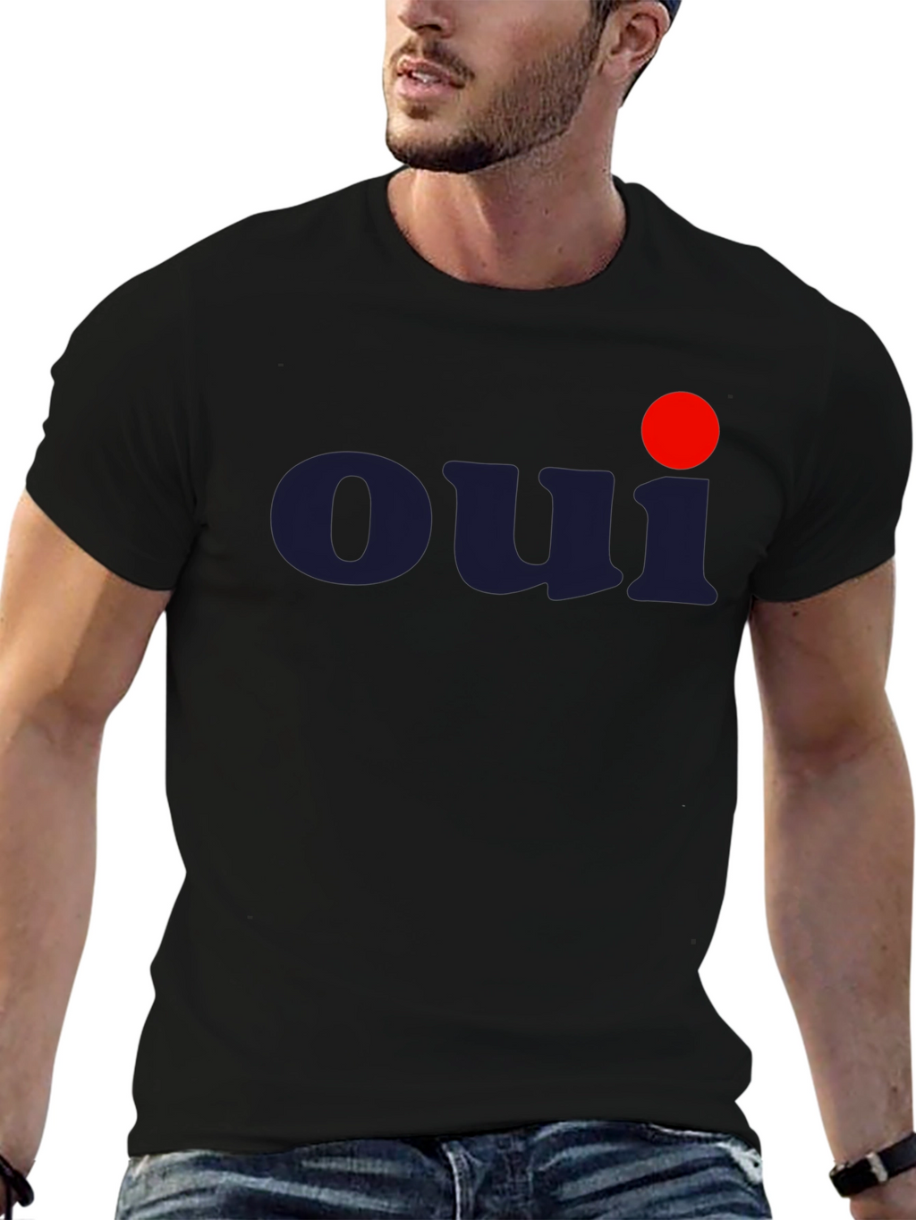 Oui T-Shirt - Mens Graphic Tee