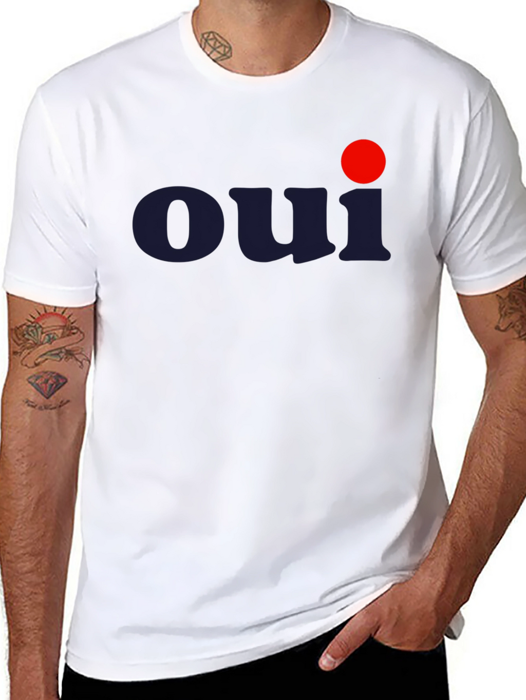 Oui T-Shirt - Mens Graphic Tee