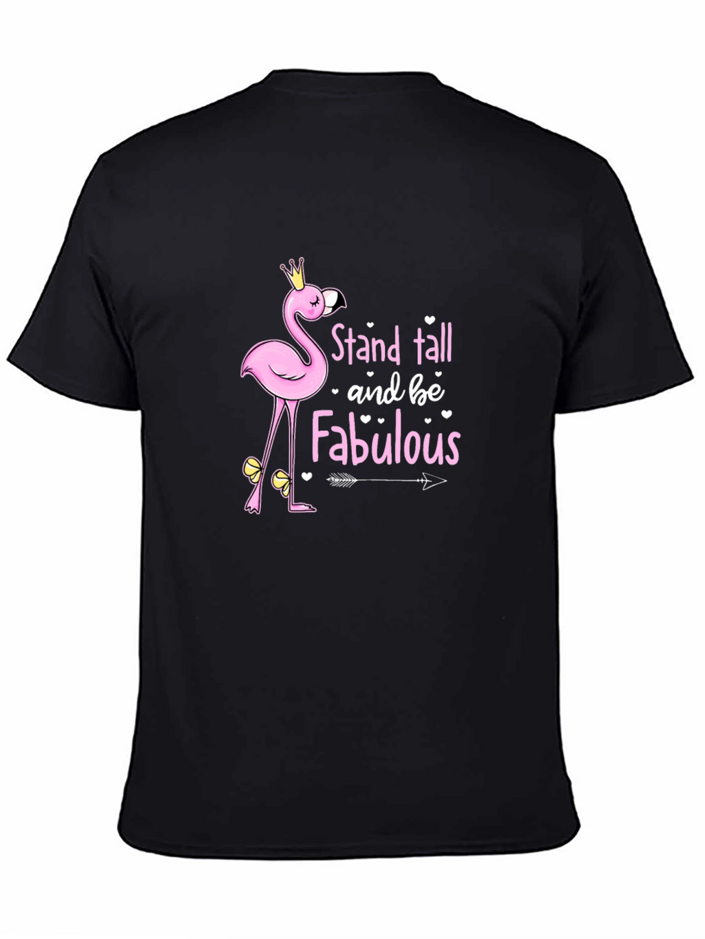 Stand Tall Flamingo Graphic Tee