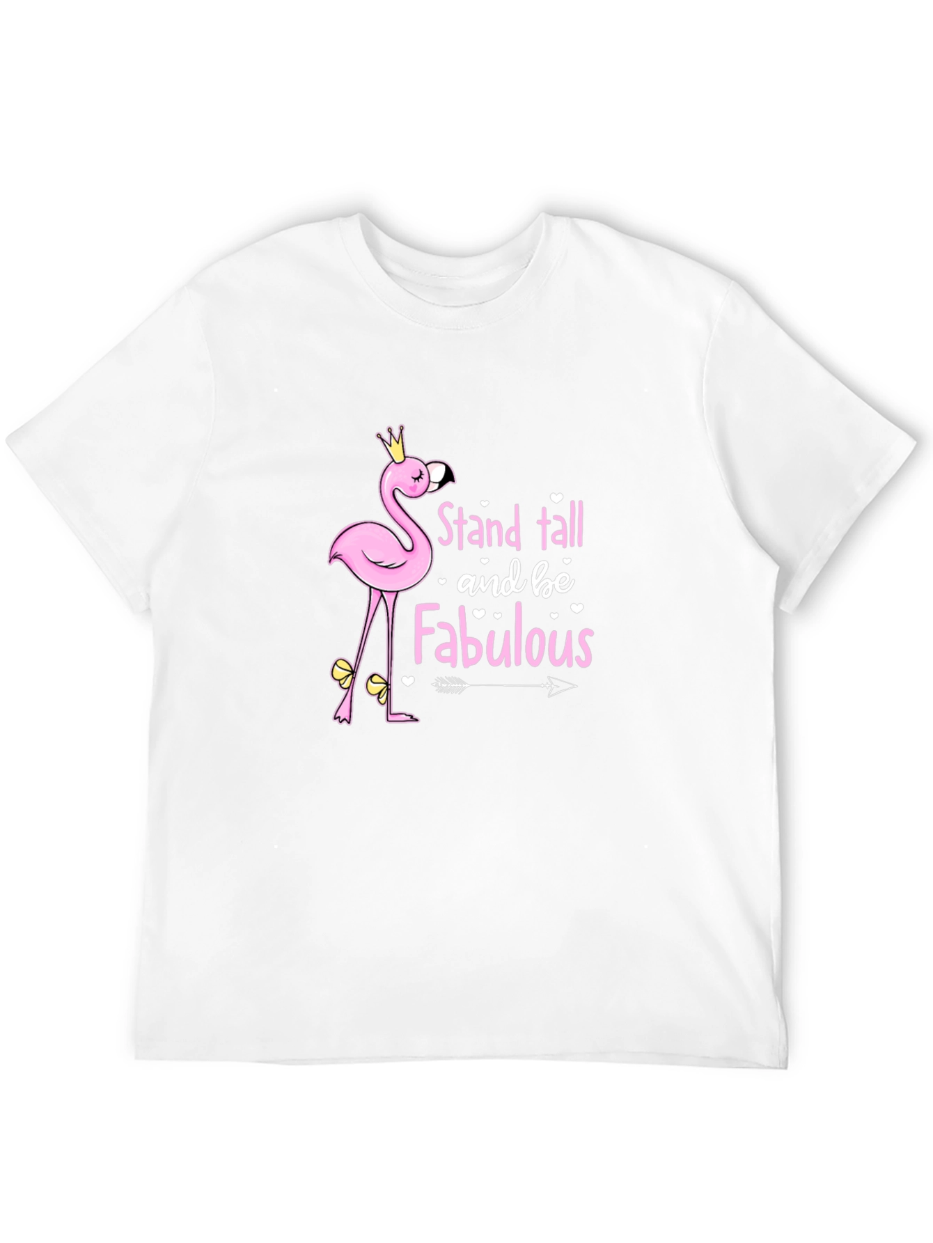 Stand Tall Flamingo Graphic Tee