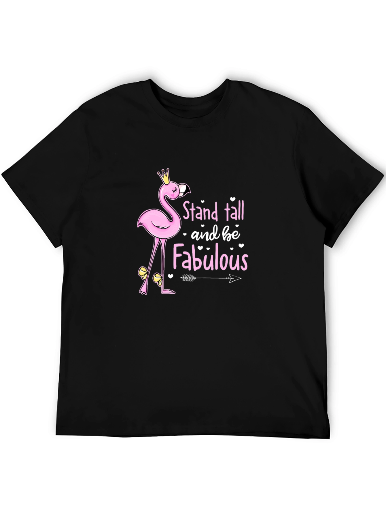 Stand Tall Flamingo Graphic Tee