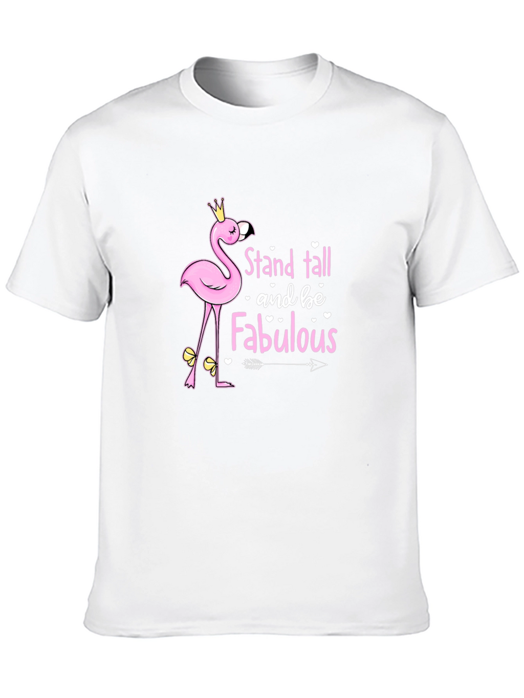 Stand Tall Flamingo Graphic Tee