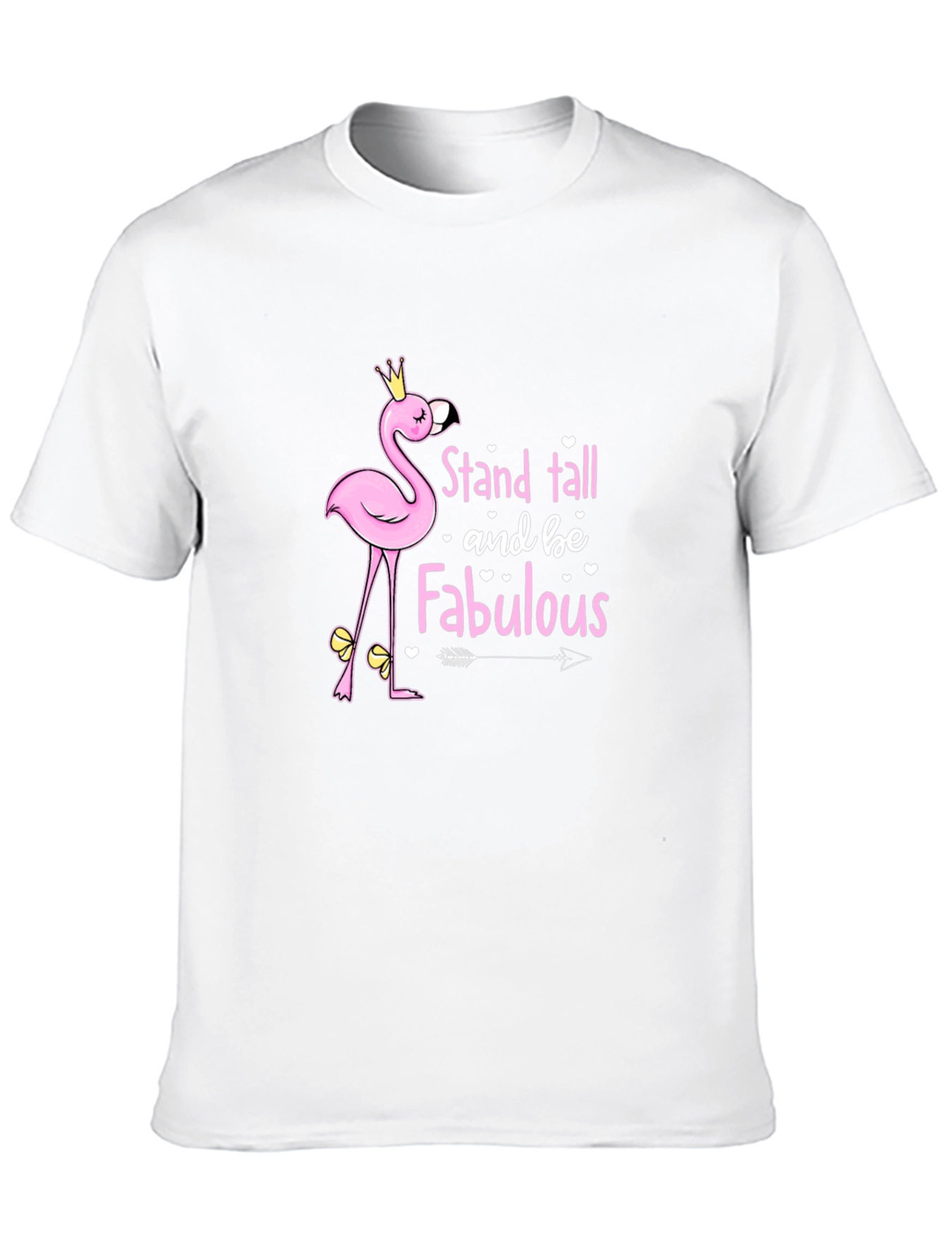 Stand Tall Flamingo Graphic Tee