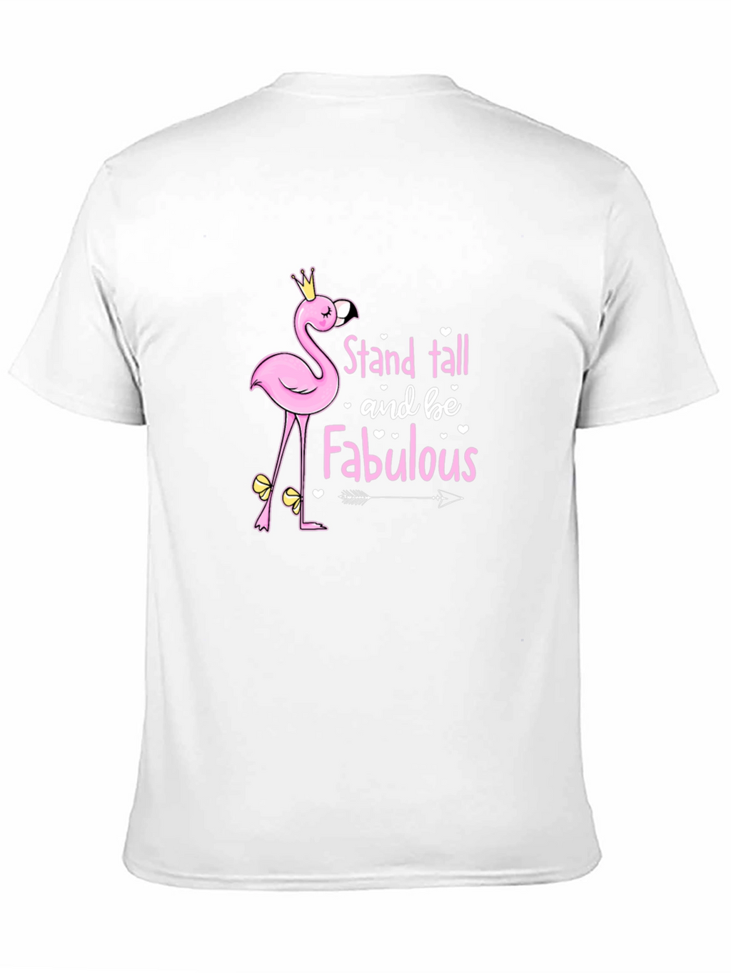 Stand Tall Flamingo Graphic Tee