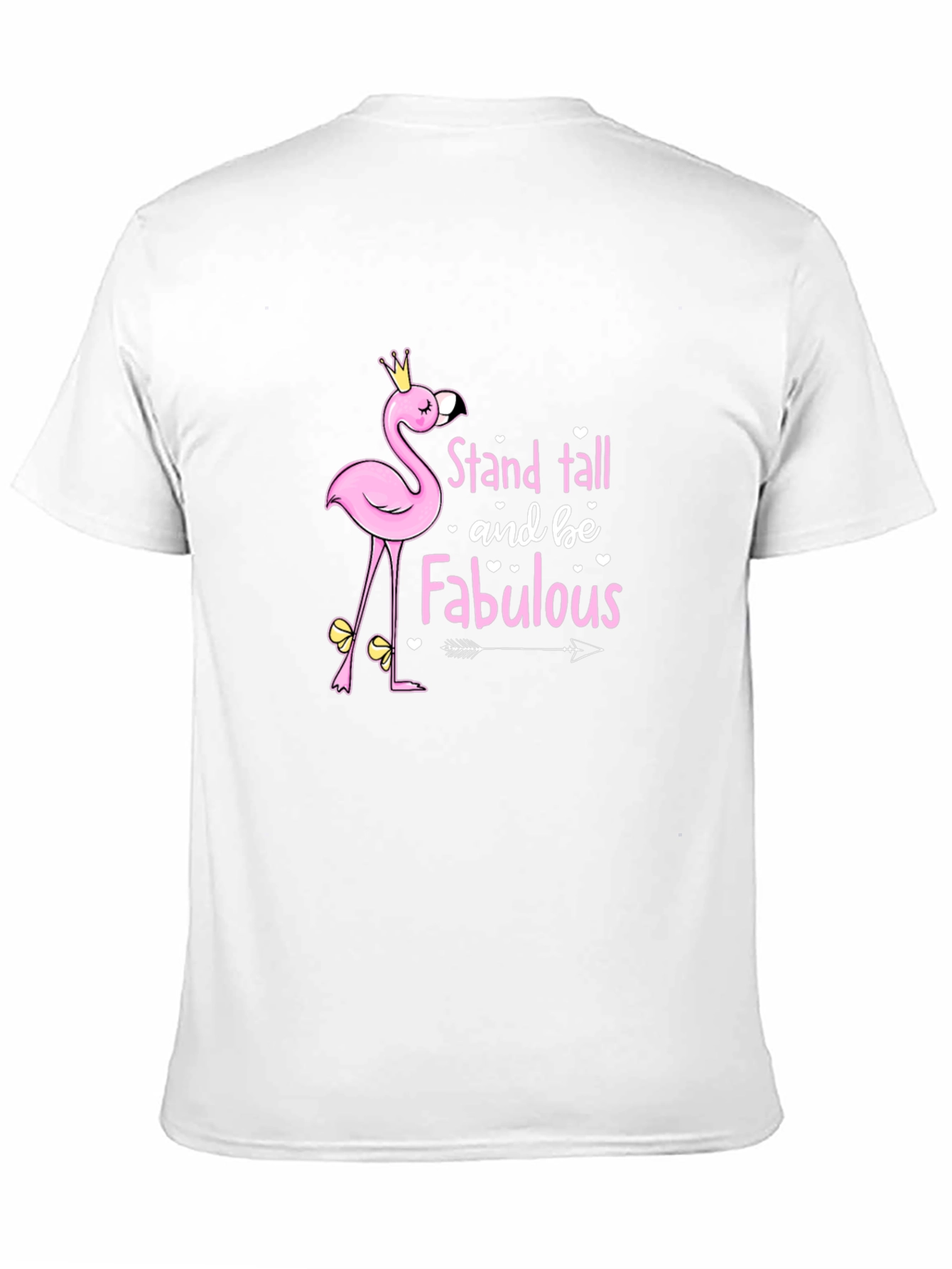 Stand Tall Flamingo Graphic Tee